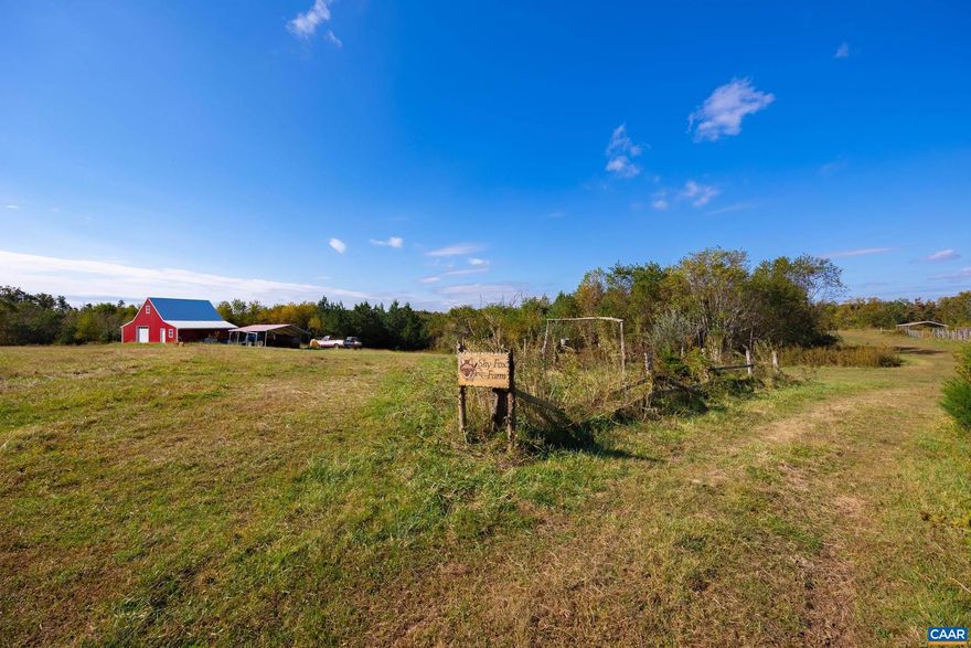 This 50 acers of farm land that offers a barn, multiple out-buildings, covered feeding stations, multiple paddocks, watering/irrigation pond, irrigation well, and much more. The property is totally fenced in for cattle, with the back boundary being a stream. The road frontage allows for 7 division lots by right and if the lots are a minimum of  7 acres, there is a family division right for each one. It is located on a quite country road that is state maintained. Firefly fiber optics and electricity is available.,Shy Fox farm