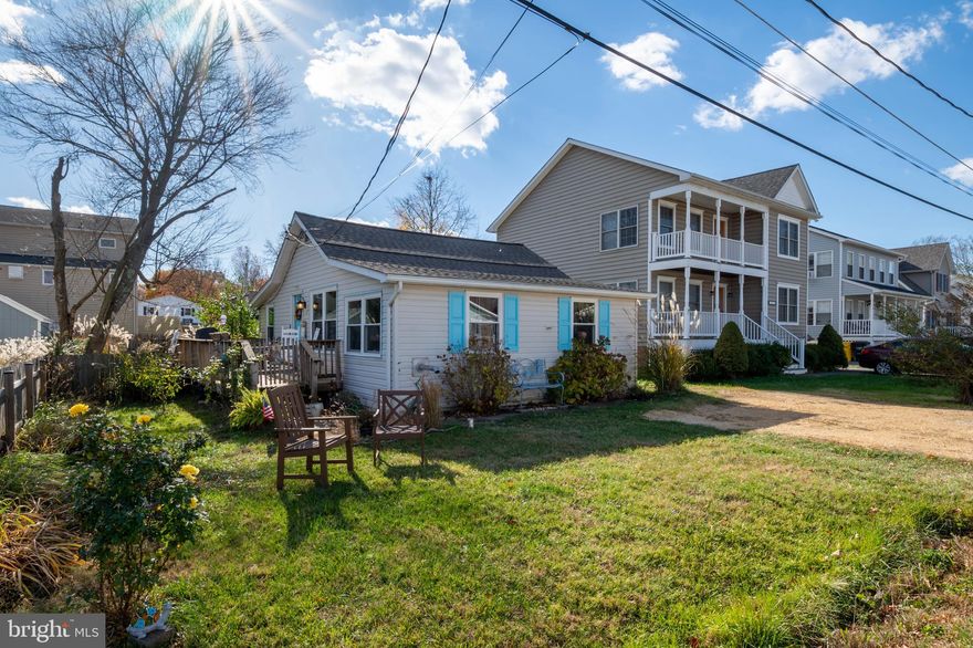 A Charming Cedarhurst Cottage Near the Water - This charming 1944 cottage in Cedarhurst on the Bay offers easy coastal living and only a few houses from the Bay and the community amenities. Recent improvements within the last year include a new roof, new windows, a new hot water tank and a new water pressure tank. The kitchen has white cabinetry and there is a small laundry room with a washer and dryer combination machine. Both bedrooms are comfortable in size and the bathroom includes a walk in white shower stall with built in shelves for storage. The fenced backyard features a shed and a pleasant deck. Enjoy community amenities such as a pier and gazebo overlooking the Chesapeake, a small beach area, open green space and a marina with boat slips. A relaxed bayside setting makes this a great full time home or weekend getaway.