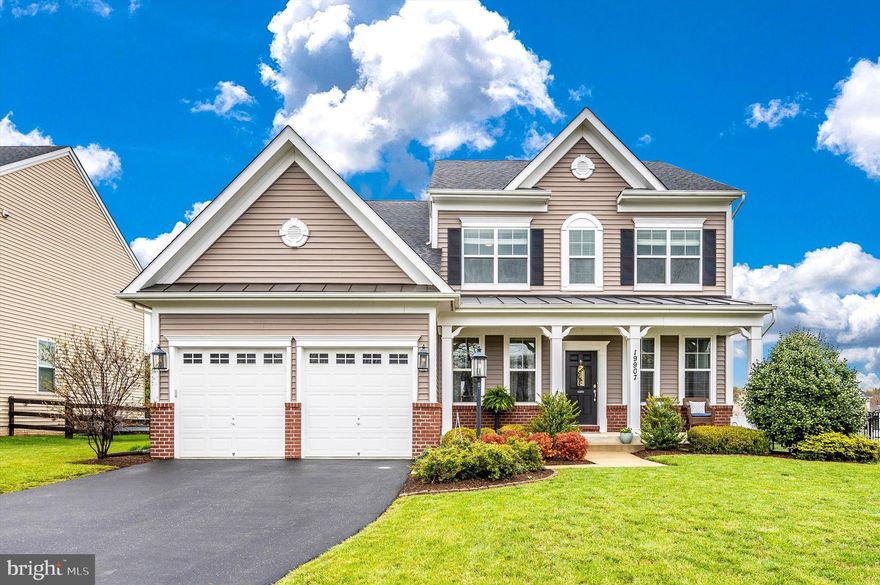 **Open House Cancelled** Offer deadline of 12 pm, Sunday, 4/7/24.  Welcome Home to this stunning Kettler Forelines Norwood Model! This 5BR, 3.5 BA home on .34 acre lot does not disappoint! As you step inside you can't help but notice the shine from the gorgeous hardwood floors! To your left you'll see the large formal dining room, with plenty of room to accommodate a large table! Work from home in your private office with glass doors! As you head to the living room you'll pass the sweet half bath. Just beyond that, you'll enter the living room where there is a gas fireplace! This space has great flow as you head into the kitchen.  There is extra space for another table, or utilize the seating for four at the large center kitchen island! Bring you cook books, because this Kitchen is made for the baker/chef in you! Holiday meals are a breeze with this double oven, the counter space and stainless steel appliances! Enjoy the Butler's pantry and LARGE walk-in pantry! The mudroom is located just off of the kitchen with access to the two-car garage.  Walking up the staircase you'll love the natural light that comes in from the large window! Hardwood floors continue up to the upper level hallway where you'll find the spacious primary bedroom with a walk-in closet that will make you envious! The primary bathroom is like a retreat with dual sinks, a soaking tub,  separate shower, and private toilet room. The upper level has three more good sized bedrooms with great closet space, two of which have walk-in closets! A large hall bathroom and laundry room finish off the upper level nicely! The finished basement has lots of space for a family room with a large storage room, utility room, a legal bedroom with full egress window and another full bathroom. Perfect for guests/a live-in nanny or multi-generational living! The front and back yards are beautifully landscaped and the Amish shed in the back conveys! Walk to shops/restaurants/schools in town - Poolesville High School - #1 public high school in the State of Maryland! Enjoy the many hiking trails that the area has to offer such as the C&O Canal & more! Do you work in the city? Ask us why Poolesville is a Commuter's best kept secret!! We can't wait to welcome you to town!
Montgomery County Estimated Taxes: $7,561.