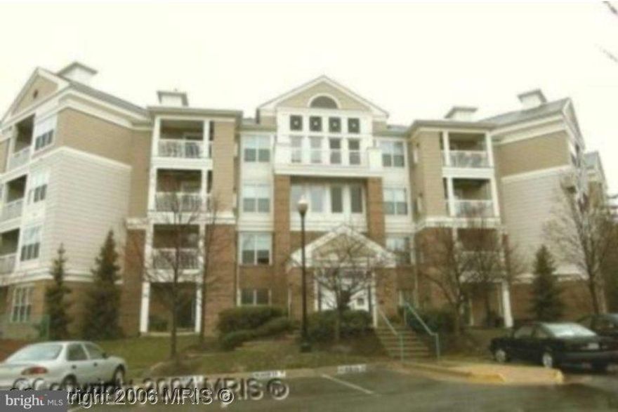 Top floor unit with great views; upgraded kitchen with stainless steel appliances & upg cabinets; new neutral paint; marble surround gas fireplace; full size stacking washer & dryer inside the home; 3 closets in the Master Bedroom (1 is a walk in closet); excellent location - close to Dulles airport, shopping, Reston Metro station and major commuter routes.  Floor being fixed * TENANT PACKING