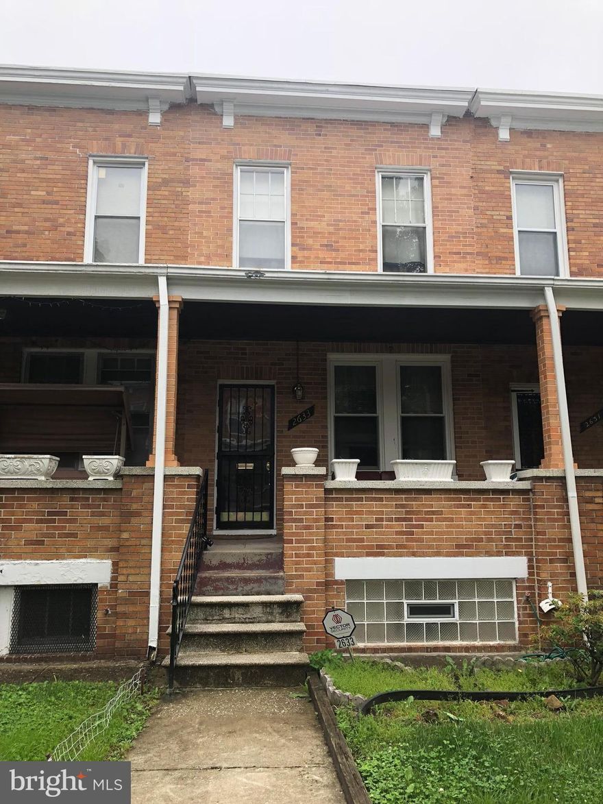 Investor special! Needs work! Property being sold as-is and buyer is responsible for clean out of any remaining items after settlement. Subject to third party approval.