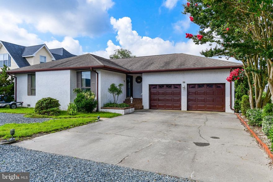 Very nice, well kept rancher on a deep water canal very close to the bay! Boat lift & Jet ski lift.  House has Foam wall insulation for energy efficiency. New stainless steel appliances 8/18. Newer Heating system; Heat pump Hot water heated -  energy efficiency. Hardscapes for low exterior maintenance.  Home recently updated and shows very well! Being offered unfurnished however Furniture is available for purchase!