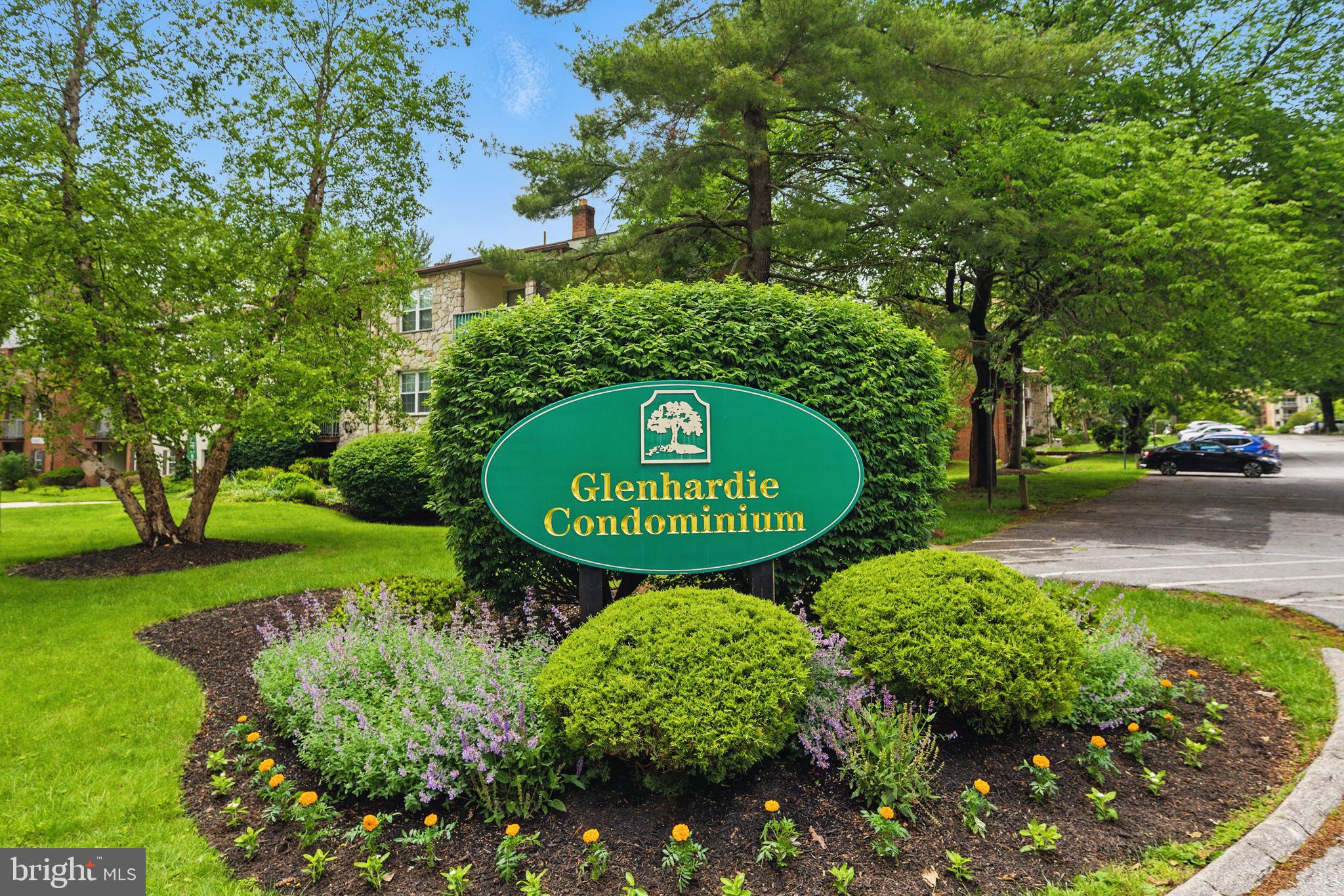 Spacious Condo in Picturesque Glenhardie Country Club
Larger than most in the community, this rare condo offers two bedrooms, two full bathrooms, and a versatile den with a large window—ideal for a home office or cozy retreat. From the third-floor covered porch, enjoy peaceful views of the beautifully maintained grounds, creating a quiet outdoor escape.
Inside, you’ll find recent updates including new kitchen cabinetry and countertops, freshly painted rooms, upgraded stainless steel light fixtures, and stylish new flooring throughout.The condo fee covers gas heat, water, sewer, trash, snow removal, exterior maintenance, and access to community amenities, including tennis courts, playgrounds, and common areas. Residents can also enjoy optional memberships for golf, and swimming right within the community. Owners only pay for electricity and internet. Laundry facilities are conveniently located on every floor.
Glenhardie is prized for its unbeatable location. Just minutes from Valley Forge Park and with quick access to Routes 202, 422, 76, and 276, commuting is effortless. Shopping and dining are equally convenient, with Trader Joe’s, Wegmans, and the King of Prussia Mall all nearby. For city access, the Strafford Train Station—only three miles away—will take you directly to the heart of Philadelphia.