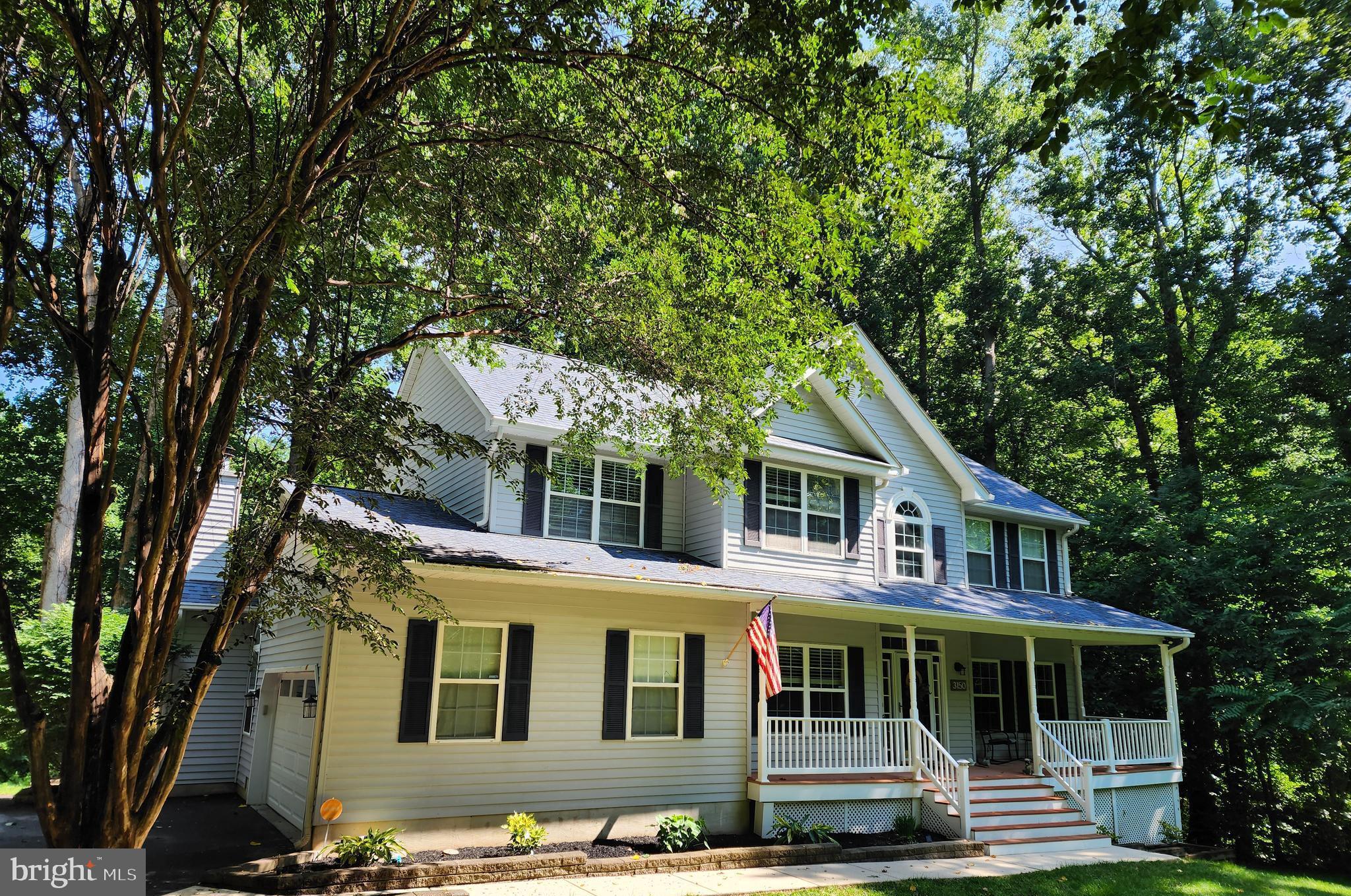 🏠🔥 Hot Property Alert! Seller says let's make a deal NOW!💰 🏠
👀 📅 Open House 🏡 🗓️ Sunday, August 10th | ⏰ Noon to 3 PM 👀
This beautifully maintained colonial on 2 private, wooded acres in Huntingtown offers the perfect blend of comfort and modern updates. Featuring real hardwood floors, a spacious living and dining area with a 2’ builder bump-out, a newly updated kitchen with 2022 appliances, and a cozy family room with a wood-burning fireplace, this home is ideal for both relaxation and entertaining. Enjoy outdoor living with a fenced backyard, two-tiered deck, and hot tub. The upper level includes four generous bedrooms and a luxurious primary suite with vaulted ceilings, a huge walk-in closet, and a remodeled bath with a soaking tub, walk-in shower, and dual sinks. The finished basement includes a tiled sunroom—perfect for a game room, theater, or bar. Major updates include a new roof, HVAC, and water heater in 2022, and a new water softener in 2024. With two HVAC units, abundant storage, a one-year home warranty, and easy access to D.C., Annapolis, Baltimore, and military bases, this home has it all!