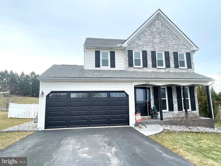 Meticulously maintained home in the popular Chatham Creek subdivision. This charming 2 Story offers 3 Bedrooms, 2 Full Baths, 2 Half Baths and is perfect for growing families or those looking to spread out. Step inside to be greeted by a bright and open floor plan featuring a Living Room w/gas stone fireplace and centrally located powder room. Kitchen includes a central island and pantry-ideal for meal prep or casual dining. Most appliances are included, making this move-in ready home even more appealing. Convenient Dining Room and Sunroom opens to extensive covered rear deck area with the privacy of having no homes to the rear. Step up to the second floor with spacious Primary Bedroom w/double door entrance &  attached Luxury Bath w/Walk in Closet,  two additional Bedrooms & Main Bath. The finished daylight Basement with Half Bath adds extra living space with walkout access to the backyard offering walking paths steps away—or workout in the Gym or relax in the  cozy Rec Room. A combination of luxury vinyl plank and wood flooring throughout ensures both comfort and durability. This home is truly a gem, combining modern updates and prime location. PLEASE review the extensive Upgrade Sheet.  Don't miss your chance to make it yours!