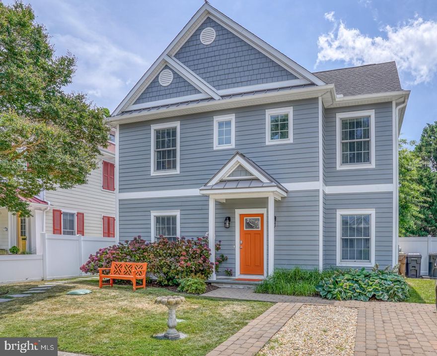 Price improvement! Welcome to 320 Laurel Street! This home was built almost entirely new in 2019 and features 5 bedrooms, 5.5 baths and best of all a huge pool in downtown Rehoboth. The size of the pool can no longer be built alongside a house of this square footage per Rehoboth code. What makes this property really special is its location - this block of Laurel Street is one of the few streets in downtown Rehoboth that is not a through street, making it a uniquely quiet spot. This home has an extremely impressive rental history. This property grossed over $149,000 in rental income in 2022 and is on track to surpass those numbers for 2023. 320 Laurel Street is being sold turn-key and fully furnished. Upon entry, you’ll be welcomed into the spacious living room which reaches through to the kitchen and dining area. Luxury vinyl plank flooring flows throughout the entirety of the home's living spaces and bedrooms. The first floor primary suite entrance is encased by double doors and boasts a large bedroom, sun filled windows and an attached bath with custom tiled shower and dual vanities. The kitchen has stainless steel appliances, custom pendant lighting and a large island perfect for entertaining. With large sliding glass doors leading out to the pool (gunite as of 2023), you are only steps away from the backyard oasis. Here you’ll find the large gunite pool complete with patio area, irrigation system, BBQ grill and stepping stone path to the outdoor shower, all fenced in with 6 foot privacy fencing. Back inside, the kitchen flows into the dining space, making gathering for meal times a breeze. The dining area is accented by custom millwork, light filled windows and plenty of space to fit all guests of the home. Upstairs you’ll find the remaining 4 bedroom suites, complete with their own full, custom tile work bathrooms and pocket doors. The laundry room is conveniently located on the 2nd floor. Walk to Dogfish Head Brew Pub, Rise Up, Egg & so many more popular Rehoboth Beach shops, restaurants and bars.