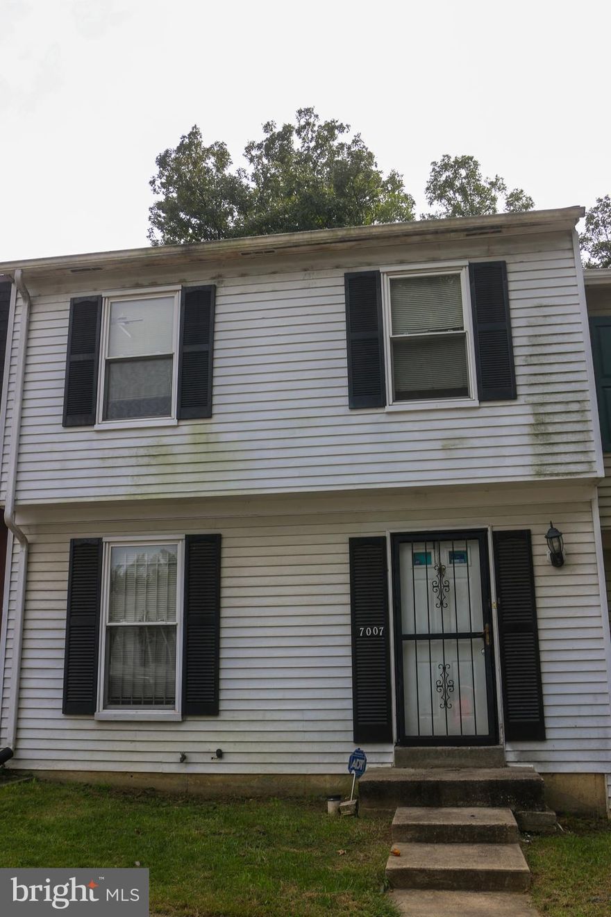 Charming 2-level townhome with basement in District Heights. This home offers great potential and is perfect for buyers looking to renovate and make it their own. Home needs TLC. Convenient location near shopping, schools, and major routes.