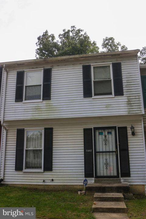 7007 MARBURY COURT DISTRICT HEIGHTS MD 20747