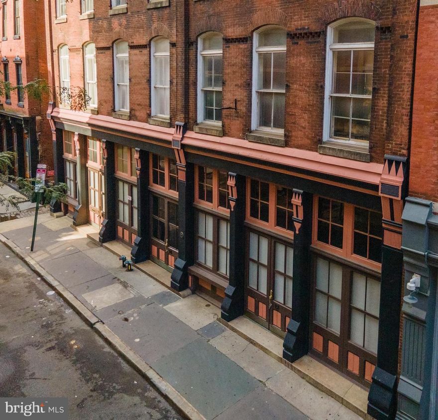 Welcome to Black Horse Alley, an intimate boutique condominium community offering just twenty-five one-of-a-kind residences. Once a historic landmark, this building has been masterfully reimagined into refined modern homes, seamlessly blending timeless character with sophisticated design. Nestled on a serene side street, it provides an elegant retreat mere steps from the vibrancy of Old City’s Penn’s Landing and Market Street.

Indulge in the best of city living with world-class dining, artisanal cafés, renowned galleries, designer boutiques, and celebrated museums all just beyond your doorstep. Convenient access to public transit, I-95, the Ben Franklin Bridge, and Philadelphia International Airport ensures effortless connectivity.

A secure, beautifully designed lobby welcomes you home, with elevator service leading directly to the spectacular common roof deck—where sweeping views of Old City’s historic charm and the glittering Philadelphia skyline create an unforgettable backdrop.

Residence 204 presents a rare opportunity for customization: purchase as-is and create a home tailored to your vision, or allow it to be fully transformed prior to move-in. Either choice places you within one of Old City’s most coveted and exclusive communities.