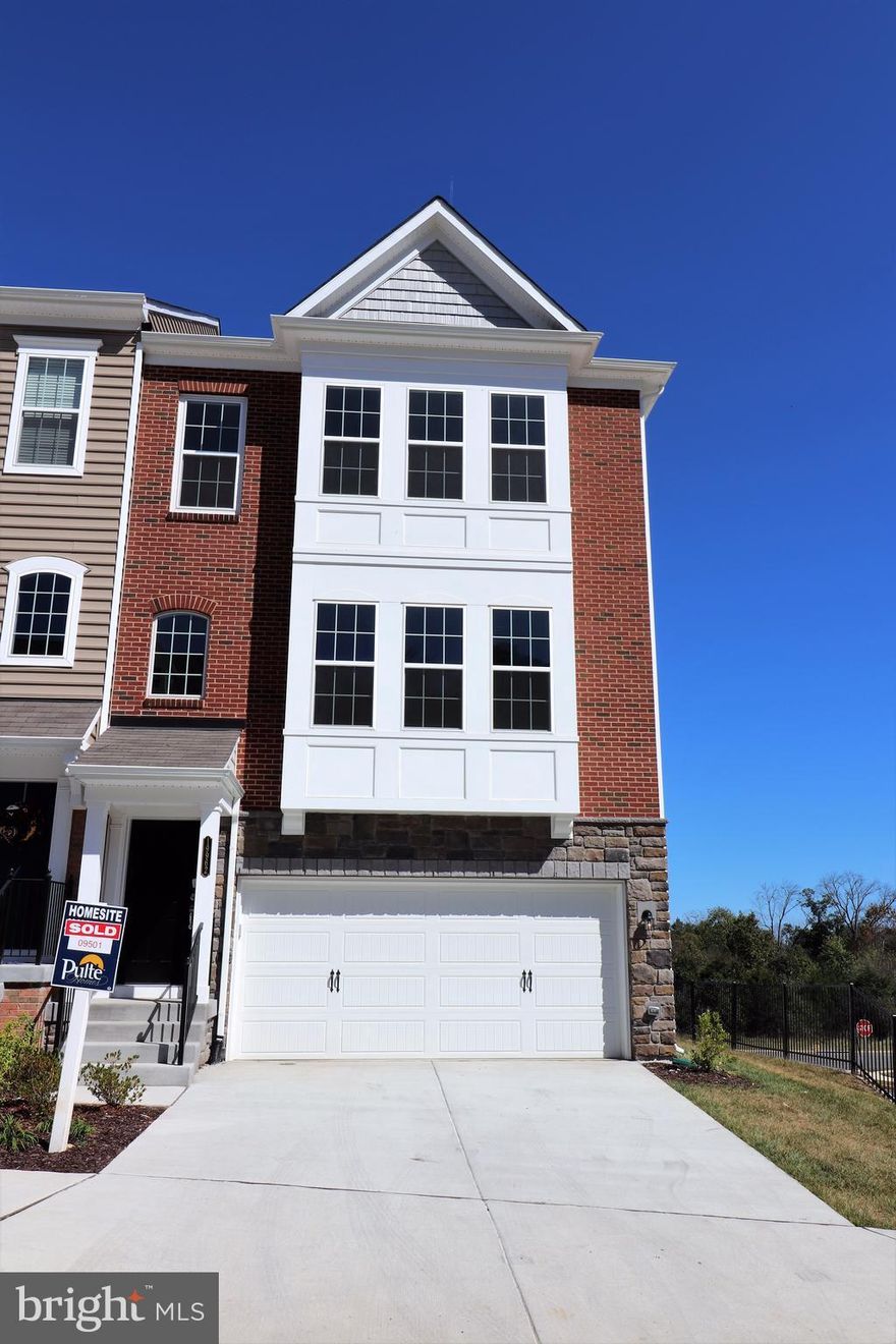 Brand New! 9-21 Month Rental. Beautiful Stone Front, Large granite kitchen Island, SS Appliances, HW Floors, White Cabinets, Gas Burners. Deck and 4th level loft with wet-bar, full bath, rooftop balcony, storage closet, ground level rec room w/full bath & mudroom, multi-zone HVAC with air-purifier. New Washer/Dryer on 3rd Level with cabinets. Close to One Loudoun, GW University, Route 7, Route 28.