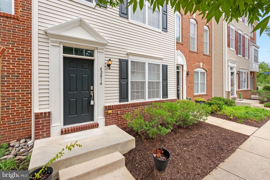 Like- NEW gorgeous TH. Entry level features Bedroom, Bath & garage. Main Level Hardwood floors, Kitchen offers Recessed Lighting, Granite countertops, 42" Maple Cabinets & Stainless Steel appliances, adjoined by a sunlit breakfast area, opens to a nice size deck. Upstairs: 2 master suites with walk-in closets, Washer/dryer