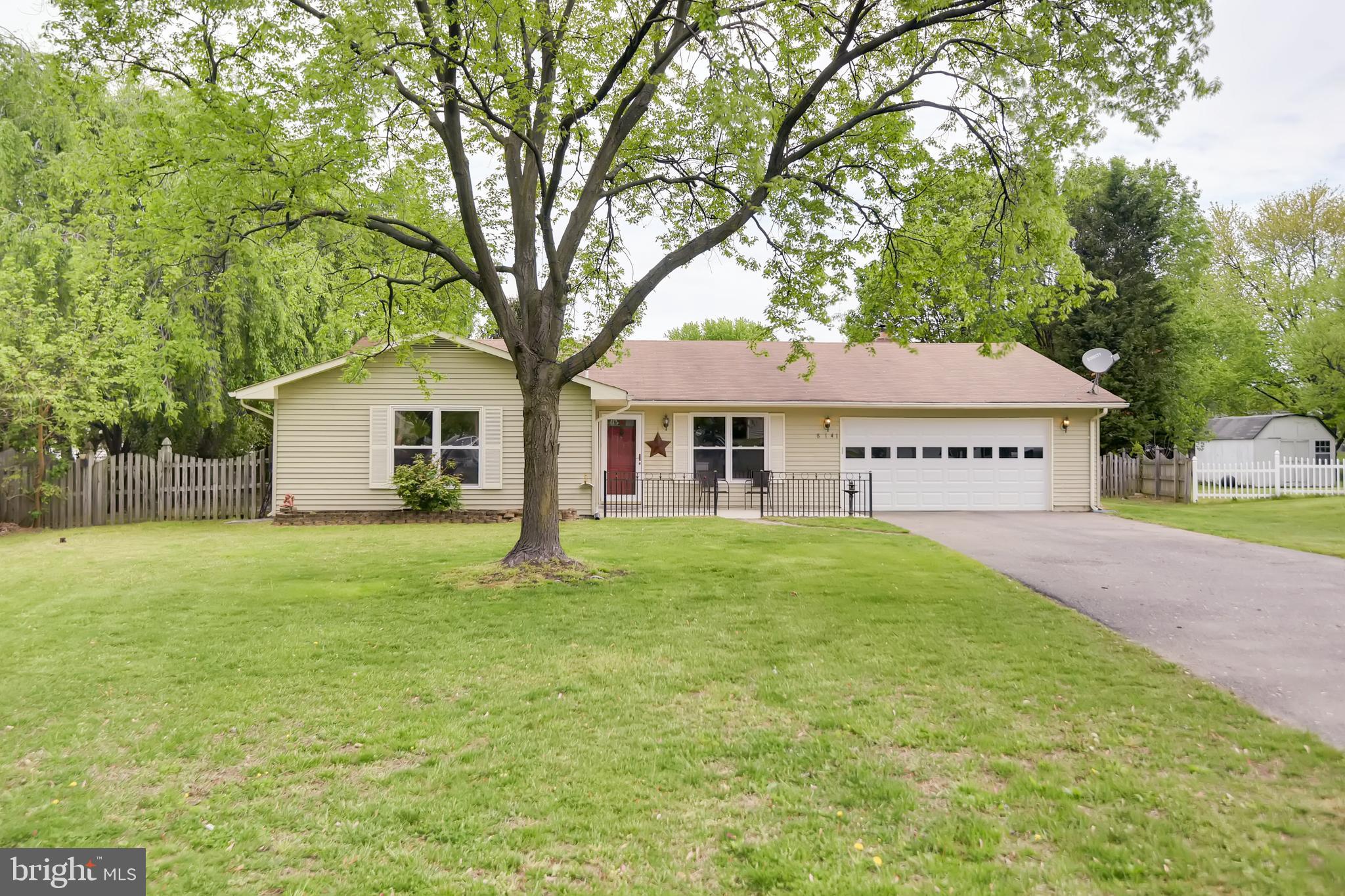 Fabulous opportunity to call this expansive rancher home! 5 Large bedrooms all offer plenty of closet space. The open floor plan makes entertaining a breeze! The family room addition opens to your huge deck, perfect for backyard BBQs! This home is situated on a large lot with ample space for activities as well as an oversized 2 story detached barn and a storage shed. HVAC, Hot Water Heater and Garage Door opener have been replaced within the last year.