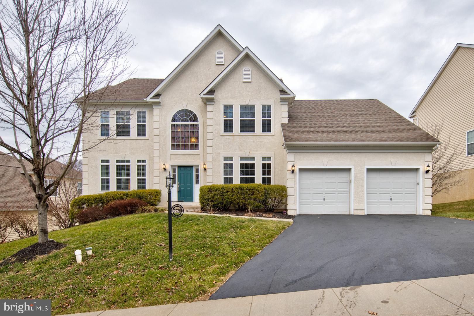 New Year, New Decade means a New Home for you! This 10 year young Single Family Traditional home located in the Reserve at Bailey Station is the perfect start to a new year.   One of the largest homes in the community overlooking the beautiful Chester County Countryside, features 4 bedrooms and 2.5 baths. Newer Hardwood wide plank flooring throughout the Foyer, Kitchen and Breakfast area; freshly painted walls  compliment the open floor plan and generous room sizes through out the home, making it perfect for entertaining.  On warmer days, relax on the rear deck with some of the best views in the area.  The Owners bedroom features two closets and a sitting area as well as full bath with separate shower and soaking tub and two sinks, making your morning routines a breeze.  The Kitchen features plenty of room for hosting family and friends, with Granite counters, 42" cabinets, double wall oven, cooktop and Kitchen Island, recessed and pendant lighting and Stainless Steel Appliances.  Located moments away from the Thorndale Train Station means easy access to the Main Line, Lancaster, and Center City Philadelphia. Family Room has a rough in for a future fireplace, if desired.   Also, proximity to all major roads such as 202 and 30  means commuting to and from work and regional amenities will be a breeze.   Home Comes with a remaining builder structural warranty ( 2 years remaining ).  Home Inspection and Stucco Inspection have been completed for you by the seller to add extra peace of mind.  Come see this amazing home today! You will love living here!