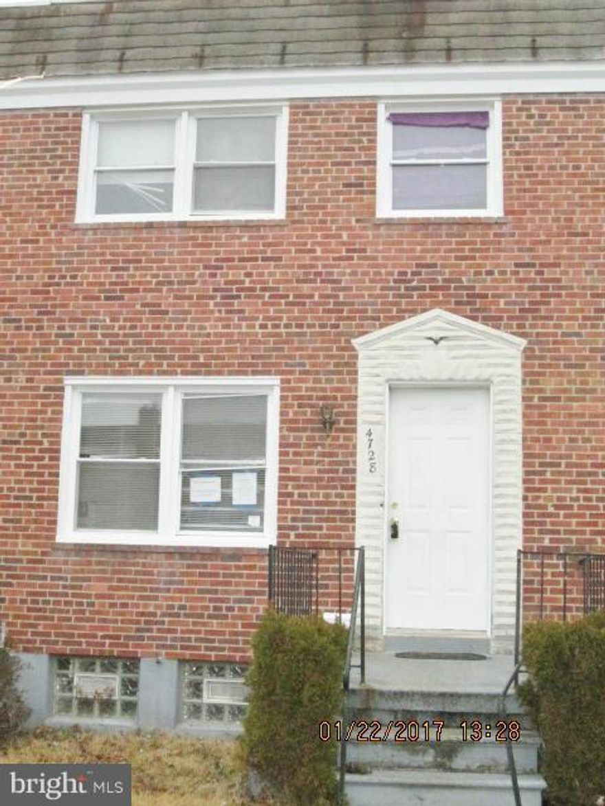 The house needs a little TLC but has great potential! Needs a good cleaning, water heater, carpet and paint. Hardwood floors 1st and 2nd floors, updated kitchen and bath, replacement windows. Sold as-is. Cash or rehab loans only. Seller is exempt from paying recordation and transfer taxes. Buyer pays all.