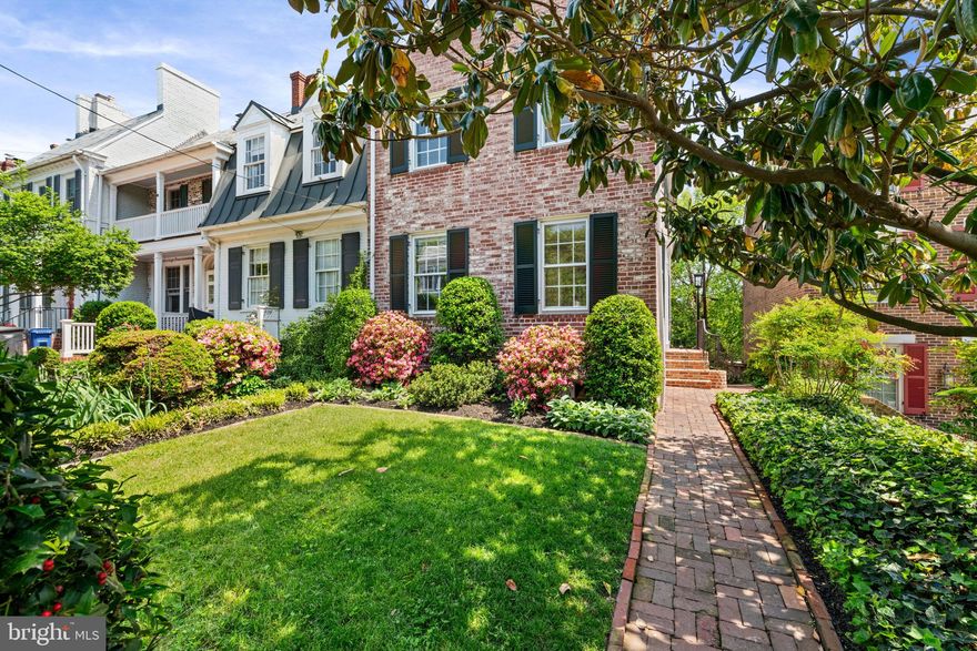 Tucked away like a hidden gem in the heart of Old Town, this charming end-unit townhouse captivates at every corner. With 3 spacious bedrooms and 2 updated bathrooms, it offers a perfect blend of beauty and functionality, all nestled on one of the most picturesque blocks in the southeast quadrant. Just a block away, you'll find the delightful Windmill Hill Park and the scenic Potomac River.


Natural light floods the home, thanks to its southern exposure and windows on three sides. The inviting dining room features wide plank hardwood floors and charming chair railings, making it ideal for both festive gatherings and everyday meals. The kitchen boasts granite countertops, upgraded cabinets, top-of-the-line appliances, and custom tile flooring. The bright living room, with its wood-burning fireplace, wide plank hardwoods, and crown molding, provides the perfect space for both relaxation and entertaining.


Upstairs, the large primary bedroom is complete with hardwood floors and an updated ensuite bath. Two additional bedrooms and a beautifully updated full bathroom complete the upper level.


The finished lower level is a true standout, with gleaming built-in cabinets, a dedicated desk area, and another wood-burning fireplace. This level walks out to a private, fenced backyard. Plus, the generous attic spans the entire length of the home, offering ample storage.


Located just blocks from the vibrant King Street, this home puts renowned boutiques, cozy cafes, historic landmarks, and the scenic Potomac River right at your doorstep. The King Street Metro station is nearby, making commuting a breeze. You're also steps away from the Mt. Vernon Trail and Jones Point Park, with easy access to Reagan National Airport, Amazon HQ2, and major commuter routes.