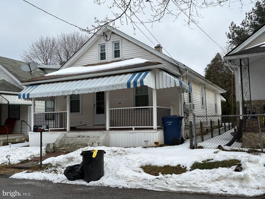 Sweet house in the Westwood area in Valley Township. Walk up to an inviting front porch. Then enter into a large living room that has plenty of room for a dining table. Adjoining this room is the kitchen. In the rear there is a heated mudroom/laundry room with outside entrance to a nice rear yard which includes a shed. Back in the house there are two bedrooms and a full spacious bath on this level. On the second level there is a large bedroom with plenty of storage. The high ceilings give a great feel to this house. Great alternative to a townhome or twin and close to everything!