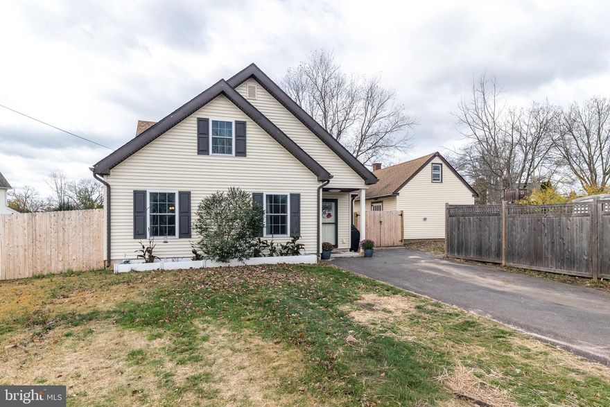 Welcome home to this well maintained 4-bedroom, 2.5-bath Cape Cod, perfectly situated in the heart of Lansdale Borough. This home offers a warm, inviting open floor plan featuring a spacious living room, kitchen, dining area, and den—ideal for entertaining or relaxing with family.

** Several recent updates have been made to the kitchen since it was first listed, enhancing both its functionality and overall appeal.

Upstairs, you’ll find three generous bedrooms plus a flex room perfect for a home office, nursery, or guest space. Two full bathrooms provide comfort and convenience for the whole household. The sellers have recently completed several key upgrades, including a new furnace, oil tank, water softener, privacy fences, electric panel (and the roof was installed in 2017), giving you peace of mind for years to come.  Other updates include separate electric panel in carriage house with room for an electric car charger,  interior and exterior 240 volt outlets in carriage house,  whole house surge protectors, gutter guards, ADT alarm system and much more!

Outside, enjoy a large yard on nearly half an acre, complete with two separate fenced areas—perfect for pets, play, or gardening. A large carriage house on the property offers endless possibilities for storage, a workshop, or hobby space.

This is a rare opportunity to own a single-family home with space and character in one of Lansdale’s most desirable neighborhoods (close to Merck, schools, and parks)!   Don’t miss your chance to make this charming Cape Cod your own!