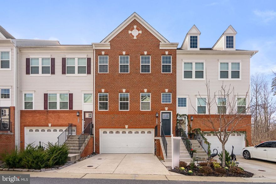 Luxury living in the highly sought-after Monarchs at Waugh Chapel! STUNNER!

Built in 2019, this stunning all brick three-level townhome offers 3 oversized bedrooms, 2 full baths, 2 half baths, and a two-car garage delivering exceptional space and modern elegance throughout.

The sun-drenched main level impresses with light, neutral tones, upgraded LVP flooring, and an expansive open-concept layout ideal for both everyday living and entertaining.

The gourmet kitchen is a true showstopper, featuring stylish 42" cabinetry, granite countertops, stainless steel appliances, recessed lighting, a massive center island with option for 8+ seats, a large pantry, and a built-in wine/coffee bar.

Upstairs features a spacious owner’s suite offering a custom walk-in closet and a luxurious en-suite bathroom complete with granite countertops and a beautifully tiled shower.  Additional bedrooms and baths provide comfort and flexibility for family living and/or guests.

Enjoy resort-style amenities with HOA access to the Monarch community pool, clubhouse, walking trails, and playgrounds. Perfectly located near shopping and dining at Waugh Chapel Towne Centre, with easy access to major commuter routes, Fort Meade, Baltimore, Annapolis, and Washington, DC.

𝗧𝗵𝗶𝘀 𝗵𝗼𝗺𝗲 𝗼𝗳𝗳𝗲𝗿𝘀 𝘁𝗵𝗲 𝗽𝗲𝗿𝗳𝗲𝗰𝘁 𝗯𝗹𝗲𝗻𝗱 𝗼𝗳 𝗰𝗼𝗺𝗳𝗼𝗿𝘁, 𝗰𝗼𝗻𝘃𝗲𝗻𝗶𝗲𝗻𝗰𝗲, 𝗮𝗻𝗱 𝘂𝗽𝘀𝗰𝗮𝗹𝗲 𝗹𝗶𝘃𝗶𝗻𝗴—𝗱𝗼𝗻’𝘁 𝗺𝗶𝘀𝘀 𝗶𝘁!


Highlights:
·       Full Brick Home
·       3 Bedrooms – 2 Full Baths – 2 Half Baths (3 Levels)
·       Front Load Garage (with additional 2 Car Front Driveway)
·       Gourmet Kitchen w/Expansive Island
·       Large Deck of Kitchen
·       Family Room/Basement w/ Half Bath
·       Upgraded Kitchen Cabinetry
·       Built In Wine/Coffee Bar
·       Hardwood (LVP) Flooring on Main Level
·       Sought After Community Location & Schools