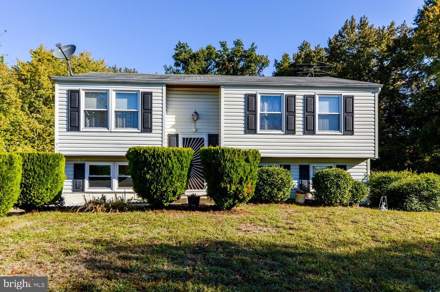 Very well loved and maintained home in the heart of Southern Maryland!  Easy commuter access, right off 301. Minutes to shops, restaurants, theatre. Huge driveway and two car detached garage. Nice private lot with a big front and back yard.