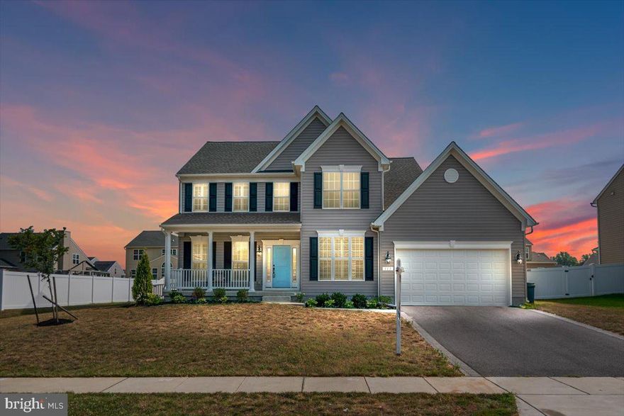 Welcome to 111 E Brook Drive in the highly sought after North Brook community.  This home has all the SPACE you are looking for.  Boasting OVER 3,000 sq ft with 5 bedrooms, 2.5 baths, basement and gorgeous finishes, you will LOVE what you see.  As you walk into this home, you are greeted with and open floor plan and hardwood floors, and custom plantation shutters throughout the main level.  The dining room is to the right with upgraded custom trim all around and plantation shutters, giving it that farmhouse finish.  To the left you have a large living room with plantation shutters that could also be used as a home office or playroom.  Moving down the hall you will notice the double staircase and HUGE family room and plantation shutters.  This room is perfect for entertaining as it is all open to the gorgeous kitchen.  The kitchen is fantastic.  Quartz countertops, kitchen island, and an abundance of cabinet and counter space, this kitchen is everything you are looking for.  The kitchen also offers a large eat in table space.  Are you ready for the pantry?  A custom baker's pantry directly off of the kitchen is waiting for you to use!!! You will LOVE this feature!  Moving upstairs you have 4 LARGE bedrooms all with brand new carpet!  The hallway bathroom is out of a magazine! Tile floor, double sinks, custom trim and gorgeous finishes.  Moving into the owner's suite you wont be disappointed.  New carpet, plantation shutters, and not 1, not 2, BUT 3 closets!!  That's right, 3 closets in your owner's suite.  And now on to the owner's suite bathroom.  It is STUNNING.  Large with upgraded tile floors, double vanity, soaking tub, HUGE tile shower and upgraded finishes will make you never want to leave!!! Moving back downstairs to the basement, you will find the 5th bedroom and plenty of space ready for you to finish!!! Outback you have a brand new composite deck with a fully fenced in backyard.  The community offers playground, walking path, ponds, soccer field, pavilion and plenty of woods to explore!!!  Convenient to all beaches, shopping, restaurants, boat ramps, and all major routes, this is the ONE!