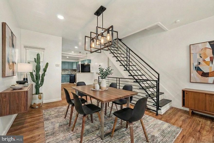 VISIT OUR OPEN HOUSE THIS SATURDAY FOR OUR MEGA OPEN HOUSE ON 2/21 FROM 12:30PM TIL 4:30 OR SUNDAY FROM 1PM TIL 3PM! :) Welcome to 2613 Amber Street, located in the heart of desirable Fishtown, Philadelphia. This chic, freshly painted, move-in-ready home perfectly blends modern design with everyday comfort.
The main level features a formal dining room area, ideal for hosting dinners or gatherings, and flows seamlessly into a beautiful, unique, and modern kitchen complete with granite countertops, ample cabinetry, and an abundance of natural light. A built-in electric fireplace adds a stylish focal point and cozy ambiance, making the living space both inviting and sophisticated.  Central air ensures comfort at any time of year. Sunlight fills the home throughout the day, enhancing the clean lines and contemporary finishes.
This home offers two full bedrooms and two fully renovated bathrooms, all thoughtfully updated with modern touches. The finished basement boasts brand-new flooring and provides flexible space that can be used as a home gym, man cave, woman cave, office, or media room and a bathroom.
Out back, enjoy a cute private backyard, perfect for relaxing or entertaining. With new updates throughout, from floors to baths, this home truly feels fresh, stylish, and turnkey.
Just steps from Fishtown’s vibrant restaurants, shops, and nightlife, 2613 Amber Street delivers location, design, and comfort all in one exceptional package.