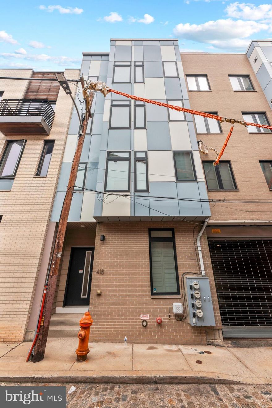 Experience the best of Northern Liberties living in this stunning 2-bedroom, 2-bathroom condo, offering a rare opportunity to own in one of Philadelphia’s most sought-after neighborhoods. This impeccably designed home features an open-concept layout with gleaming hardwood floors throughout, seamlessly connecting the spacious living and dining areas to a modern chef’s kitchen. The sleek breakfast bar, granite countertops with tile backsplash, and stainless steel appliances make this space both stylish and functional, perfect for casual mornings or entertaining guests.

Step outside onto your private balcony, the perfect spot to unwind and take in the city’s energy. The two generously sized bedrooms offer spacious closets, while two luxuriously appointed bathrooms add comfort and convenience. A dedicated laundry room ensures effortless everyday living.

Beyond the impeccable interiors, this home includes premium upgrades such as an intercom system, extra basement storage, and a secure, assigned parking space on a charming quiet cobblestone street—a true luxury in the city. Ideally situated in the heart of Northern Liberties, you’ll be just moments from vibrant parks, recreation facilities, top-rated restaurants, boutiques, and public transportation, with easy access to Center City’s dynamic lifestyle.