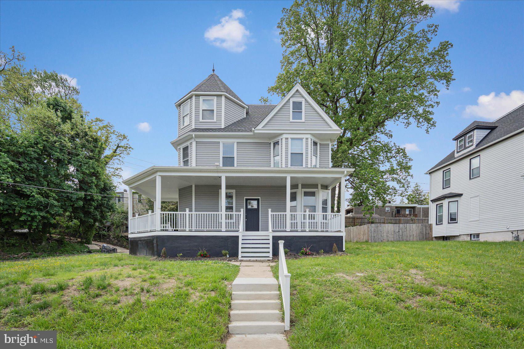 Welcome Home to 2200 Chelsea Terrace! This Beautifully updated Victorian home has the space you need to create a life you desire. Boasting an array of sleek finishes throughout this 5 Bedroom, 4.5 Bathroom home has the space you need to create a life you desire! The main level offers an open concept layout boasting LVP flooring, spacious living room, dining area, Kitchen and half bathroom. Kitchen features white shaker cabinets, S/S appliances, Quartz counters and MORE! Upstairs you'll find 3 spacious bedrooms and 2 beautifully updated bathrooms. The 3rd floor offers an additional 2 Bedrooms and 2 full bathrooms. All new flooring throughout, freshly painted and SO MUCH MORE!! Private off street parking in personal driveway, wrap around covered porch and MORE! This home truly has it all!! Book your private showing today before its gone!