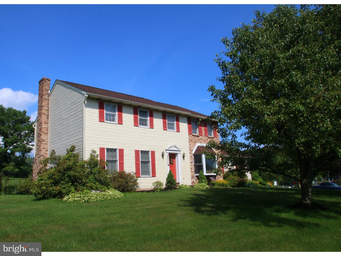 Beautiful 4 bedroom colonial in prestigious are of Southern Lehigh next to Tivoli Gardens. Over an acre of well manicured landscape which includes a 40 x 24 heated low maintenance in- ground pool and spa. Views of this oasis can be seen through windows in both large eat-in kitchen and entertainment room. Back yard is enclosed by wrought iron fence for safety of relatives and pets. Radon remediation already installed and septic inspection has been done. Motivated sellers looking to entertain your best offer! Sellers offering a one year home warranty which includes POOL! Just minutes from Promenade shops, I-78, and 309.