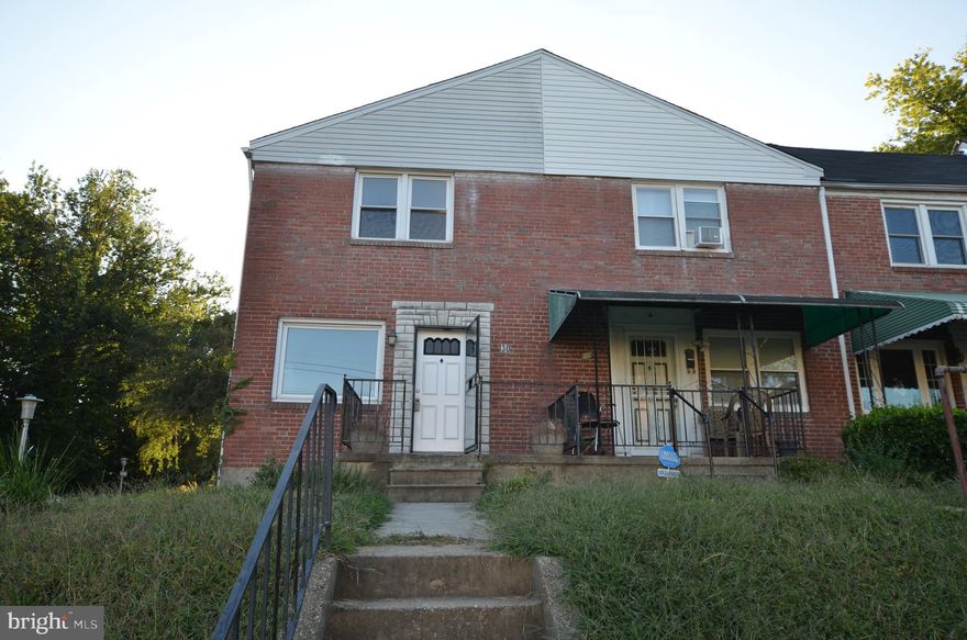 Fully updated 3-level all-brick end unit townhome. Upgraded the kitchen & upper level bathroom. New built full bathroom at lower level, with walk-out to back yard. Upgraded new wood floors and new paint throughout the whole house. Upgraded AC. New windows at lower level . New molding at main level & lower level. End unit with large fenced back yard. Large parch in front and rear of house for entertainment. Plenty of parking in front, side, and rear of house. New community one block to the east on Frederick Rd. Great opportunity to buy this newly renovated all brick townhome that everything is new inside, but at a much lower price than a new townhome. Close to Baltimore National Pike. Close to shopping, restaurants, and other amenities. Ready to move-in!