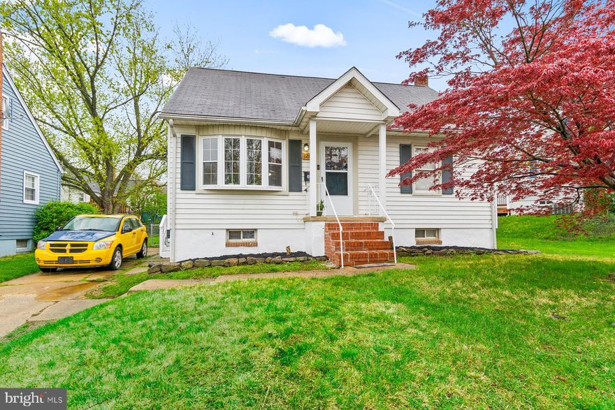 Move In Ready!! Beautiful Cape Cod nestled in the Oakland Terrace community! Gorgeous Bay window brings lots of natural lighting. 3 large bedrooms and 2 full baths. Gleaming hardwood floors throughout living/family room and 1st floor bedrooms. Fully finished basement with bonus room that can be used as an office or guest room. Large fenced in backyard with a detached shed. Nice size deck with new railings (2020).