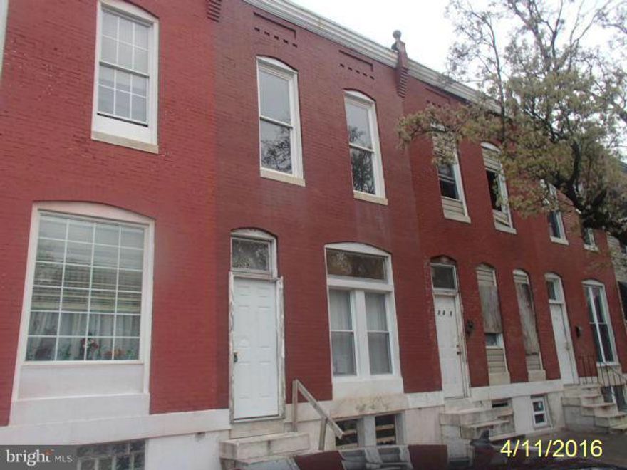 Fannie Mae Homepath Property.  Wonderful chance to own this value priced home.  Enjoy nice room sizes, wall to wall carpeting, and ample rear yard.  Use the unfinished basement as added storage or finish for more living space.  A convenient location, just a short drive to Downtown Baltimore!