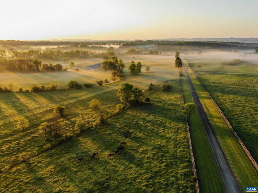 Landmark 1,100� acre estate in the heart of the Middleburg/Upperville hunt country. Steeped in history, Llangollen dates to 1795 and is anchored by a gorgeous 9-bedroom Colonial Revival house. Sited at the end of a mile long driveway, the house features sweeping 180-degree views over the property and surrounding landscape. Extensive improvements include 8 tenant cottages, numerous outbuildings, and 8 ponds, among others. Equestrian resources include a best-in-class polo facility, 7 barns, and expansive turnout options. 700� acres of mostly level open ground, and 400� acres of forested land. Phenomenal scenery and privacy, yet only 1 hr to Washington, D.C. and 15 minutes to Middleburg. Under conservation easement, contact broker for details. Llangollen is a true generational asset in one of Virginia?s most iconic landscapes.