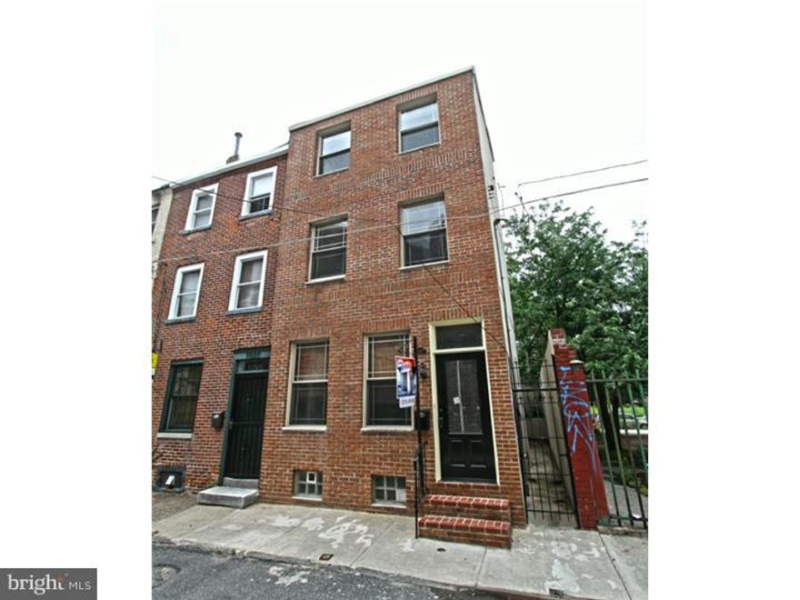 This home is it. Completely redone from the inside out, this 2 bedroom, 2 full bath, light-filled home is full of amenities and in walking distance to all that Northern Liberties has to offer. Hardwood floors, new windows, new brick front, central air, stainless steel appliances, and finished basement. Adorable outdoor space with a built-in planter, water faucet and gutters for a rain barrel. Private alleyway access to the street make taking out the recycling and trash easy. Spiral trinity style staircase goes from the finished basement all the way to the master bedroom on the third floor. These stairs can easily be taken out and put back in to accommodate moving furniture. Small deck off the master bedroom is accessible from sliding glass doors, which let the afternoon light pour in. On the second floor you will find another bedroom and the second full bath of the house, each with fabulous natural light. On the first floor you will find a generous open floor plan with sliding glass doors going out to the patio off the kitchen - which is sure to please any serious cook! Located one block east of the Piazza makes this property an ideal location. It is priced similar to many 2 bedroom condos in the area, but has so much more to offer!
