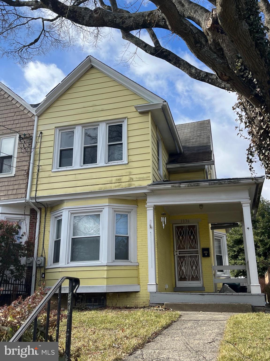 Rare opportunity to create your own vision on a charming street just steps from the heart of Bryn Mawr's bustling commercial district. This property requires full renovation, with all interior walls, bathrooms and mechanical systems removed, providing a fresh start for any project. Only the kitchen has been preserved, with appliances, cabinets and countertops intact. Bring your builder and your inspiration!