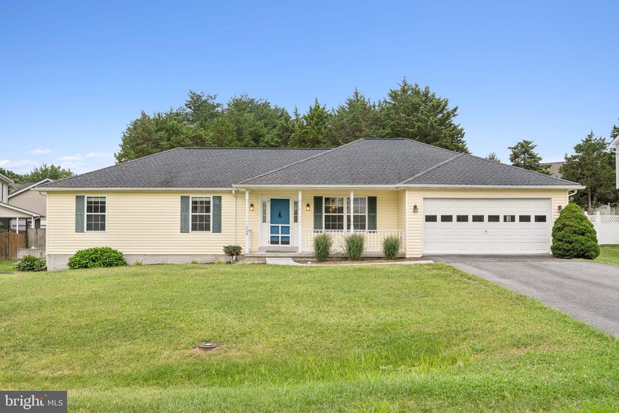Welcome to your own little oasis in the Senseny Glen neighborhood of Winchester! This charming home offers comfort, space, and privacy, making it the perfect place to settle in.

Enjoy relaxing on the covered front porch or spending warm evenings in the screened-in porch overlooking the lovely, partially wooded ¼ acre lot. Inside, you’ll find a spacious living room that flows into a large country kitchen with stainless steel appliances, plenty of counter space, and an adjoining dining area—perfect for everyday meals or entertaining.

This home features 3 generous bedrooms and 2 full baths all on the main level, along with a conveniently located laundry/mud room right off the garage. The large unfinished basement offers plenty of storage or room to create a hobby or recreation space.

Major systems and appliances are newer for peace of mind: Roof (2018), HVAC (2014), Water Heater (2014), Dishwasher (2022), Refrigerator (2014), Stove Top (2016), Wall Oven (2016), Washer/Dryer (2023).