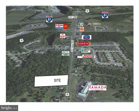 Vacant Land For Sale - 33407 - 33431 Old Valley Pike<br/> STRASBURG, VA 22657