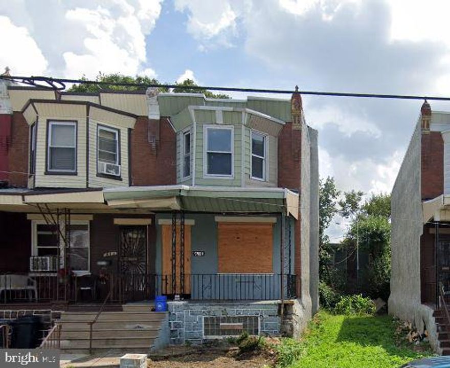 Investor to move-in buyer alert!  House only needs final touches.  The only RM-1 zoned block in close vicinity.  The home has a great layout and a private yard.  All offers will be presented, $7500 deposit, proof of funds, AS IS sale, buyer is responsible for U&O. Cash or hard money financing preferred. Don't let this opportunity pass you by!