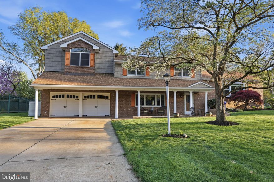 Welcome to 1103 Roelofs Road in desirable Lower Makefield Township, located within the Pennsbury School District.  This beautifully updated 4 bedroom 3 1/2 bath home offers the perfect blend of modern comfort, charm and everyday functionality.     You'll fall in love as soon as you pull up in to the expansive concrete driveway and see the charming front porch and then ....
Step inside to family room entry complete with coat closet, wall to wall carpet and gas fireplace, just a few steps to the first floor bedroom and full bathroom, and also a door to the back patio.  Up just a few steps are gleaming hardwood floors and an inviting open concept layout that seamlessly connects the kitchen and great room, ideal for both entertaining and daily living.  
The thoughtfully designed second floor features a convenient laundry room and powder room combination, adding ease to your routine and 3 bedrooms.
The spacious primary suite is truly a retreat, starting with the large office/nursery with powder room that also has the laundry,  and then boasting a generously sized bedroom, an incredible ensuite bathroom (10x20!) complete with double sinks, a separate vanity area, large walk in shower, a linen closet, spa like jacuzzi tub and yes, the floor is even heated!  The walk in closets are 8x10 each! The additional bedrooms are well-sized and versatile for family and guests
The finished basement offers even more living/play space and a separate utility room, perfect for keeping everything organized.   Outdoors, the backyard is nothing short of spectacular-resembling your own private park complete with fish pond!  Enjoy relaxing or entertaining on the bi-level paver patio surrounded by lush landscaping.  Car enthusiasts will fall in love with the oversized, heated four car garage with loft storage area.  Ideally located within walking distance to Pennsbury Middle Schools and the township ballfields, pool, library and playground.   This home offers both convenience and lifestyle.  
This is the ONE you have been waiting for!