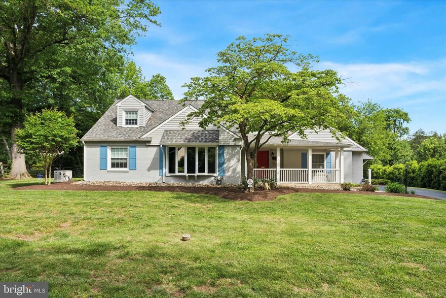 Remote 24/7 Security/ Monitoring In Use. Exceptionally maintained and taken care of home, with upgrades & updates to systems & main elements. Single home on single lot. Serene atmosphere inside this home. 5 bedroom, 2 bathroom approx 3000 SF home with a peaceful, beautiful, flat, open rear yard. This home has its own smooth, flat, private, dedicated driveway leading to attached garage with lots of parking. Wallingford Swarthmore Schools (Wallingford Elementary, 1.3 miles), & easy walking distance (.8 miles)to both Strath Haven Middle School and Strath Haven High School. Close to Swarthmore College (1.2 miles), Media (2.1 miles), transportation (Possum Hollow Train Station .62 miles), restaurants, cultural venues, stores, & Spring Haven Country Club(.7 miles). Freshly painted interior & exterior (2025). In 2021, Roof was fully replaced (new Certainteed 50 yr shingles on roof, new gutters, new skylights, new downspouts). Whole house gas Generator with cellular monitoring (26 kw, new in 2021, under warranty until 2028). 3 electrical panels - garage, addition, original house (200 amp). Attached 2 bay, 2 car garage, new hardware, openers, & doors (2020), & new track motors (2022), with steel beam, pull down stairs to one of many storage areas in house & a convenient interior door to house for inside access. Replacement windows throughout. Skylights new in 2021. Bradford White water heater (2011). Reem furnace(2011), reconfigured exhaust & venting (2015). Air handler & filtration (2011). Central Air. HVAC serviced regularly, most recently in May 2025. Custom carpentry - French doors, moldings, & trims. Kitchen has stainless steel appliances. New Dishwasher (2025). New Oven/Range (2025). New Garbage Disposal (2025) & new Faucet (2025). Cherry cabinets. Opens to family room and connects to main floor laundry room & mud room. 3 levels of living space. Plus Amazing storage on each level. HARDWOOD FLOORS in main house.  New carpet in addition & office & finished lower level(2025). Main floor: Full Renovated bathroom (2015). 3 bedrooms. Living room (with fireplace & bow window), dining room, & office (with built-in desk counter, shelves, & cabinets) opening to spacious addition with family room with high tray ceiling, kitchen, mud room/laundry, & 3rd bedroom with large closets. Sliders to big rear screened-in porch (remodeled 2010) overlooking flat large backyard - plenty of room for table, chairs, & furniture with dog-proof screening, decking, skylights(2021), ceiling fan(2025), & a relaxing swing. The covered front porch (redesigned in 2020 with new posts & rails using Azek composite) offers a third outdoor area to enjoy. Main floor mud room off of kitchen with laundry & outside door to Rear Deck with grill (included) that is attached to gas line. 2nd floor: has Extra large, stand-up, walk-in, lighted room (accessed easily through full door in bathroom) - currently used as storage, could be finished further for even more living space. Additional Attic area over kitchen has more storage. Together these 2 storage areas combine for approx. 1022 SF of space. Bedrooms have hardwood floors, closets, ceiling fans. Renovated spacious bathroom (2015) is full with 2 closets and tile floor to ceiling in bath. Lower level: Finished area currently used as gym/exercise room. New carpet (2025) More space in 3 storage areas: Area 1 - unfinished front basement & crawl space (approx 486 SF); Area 2 - work room & unfinished rear basement with bilco doors & secured door to outside (approx 204 SF); Area 3 - new crawl space under additions (approx 2185 SF) The flat, large very usable yard is peaceful & landscaped with established plantings, trees, shrubs & wide open grass spaces for fun, relaxing, gardening, or play.