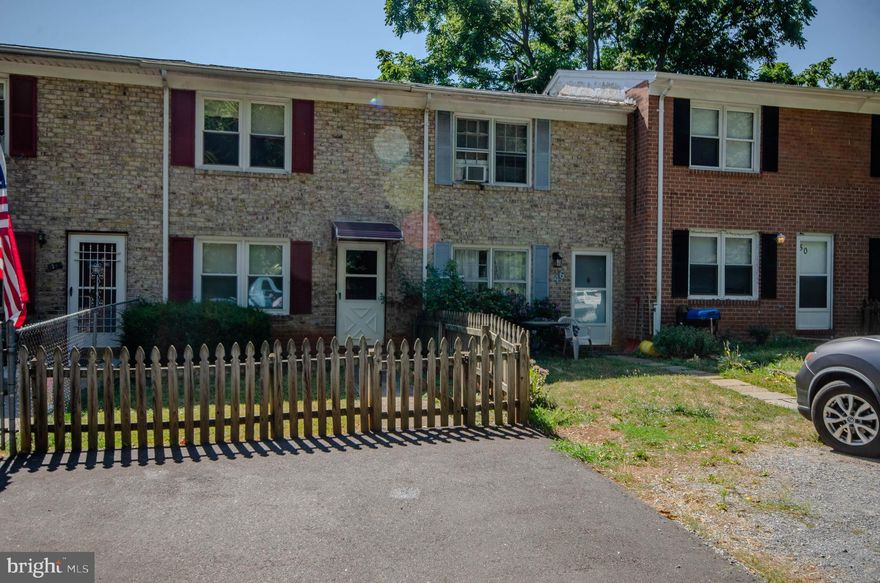 Investor or Handyman Special! Unlimited possibilities! Property is being sold in "AS IS" condition! Mid unit brick townhome, In town location, minutes to shopping, restaurants & I-66 for commuters. Roof is approximately 7-10 years old. High speed internet for those who work from home. Washer, dryer, dehumidifier and AC window unit convey.