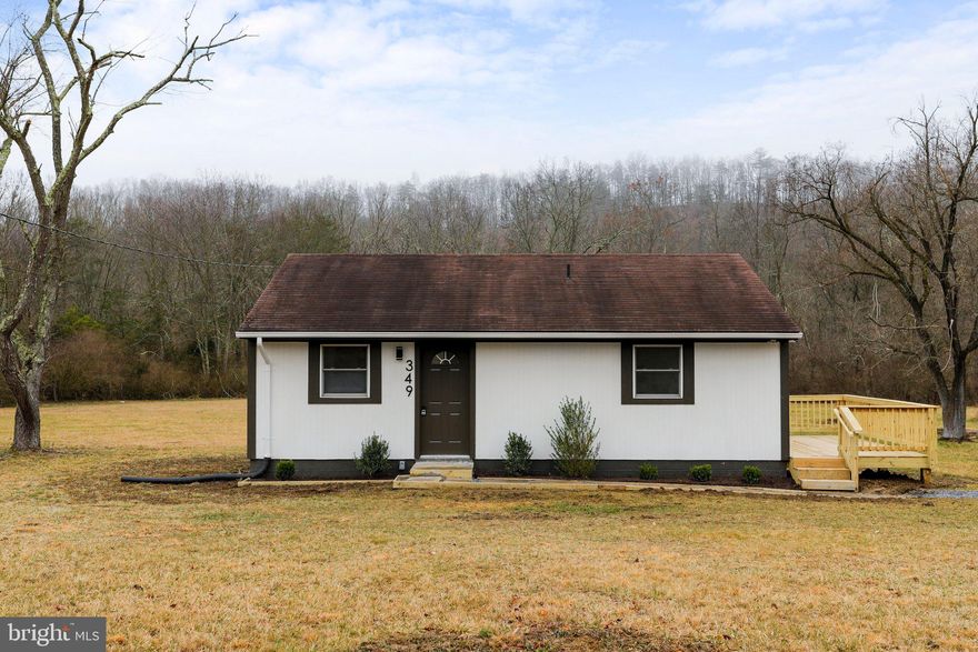 **SECOND CHANCE ON THIS REMODELED CUTIE. BACK ON THE MARKET BY NO FAULT OF THE SELLER. **
 Welcome to 349 Starbright Drive, where modern comfort meets serene landscapes! This fully remodeled home presents an ideal retreat with 2 bedrooms and 1 bath, set on an expansive nearly 2-acre plot of flat land. Step inside to discover the contemporary allure of luxury vinyl plank (LVP) flooring, creating a seamless and stylish flow throughout the entire home. The heart of this residence, the kitchen, boasts both functionality and elegance. Enjoy the convenience of an apron sink, sleek stainless steel appliances, and a generously sized pantry that meets all your culinary needs. Efficiency meets innovation with the inclusion of stackable laundry, providing a space-saving solution for your daily chores. Embrace the outdoors with a delightful deck off the side of the house, offering the perfect spot to unwind or entertain. As you venture to the back, be captivated by the stunning mountain views that grace this property, creating a picturesque backdrop for every day. For those with a busy lifestyle, this home is a commuter's dream, situated in a great location for easy travel to and from daily destinations. This home also features a new well pump and brand new septic system. Don't miss the opportunity to make 349 Starbright Drive your haven, where modern amenities and natural beauty harmonize seamlessly. Contact me for a private tour and experience the charm of this remodeled gem firsthand!