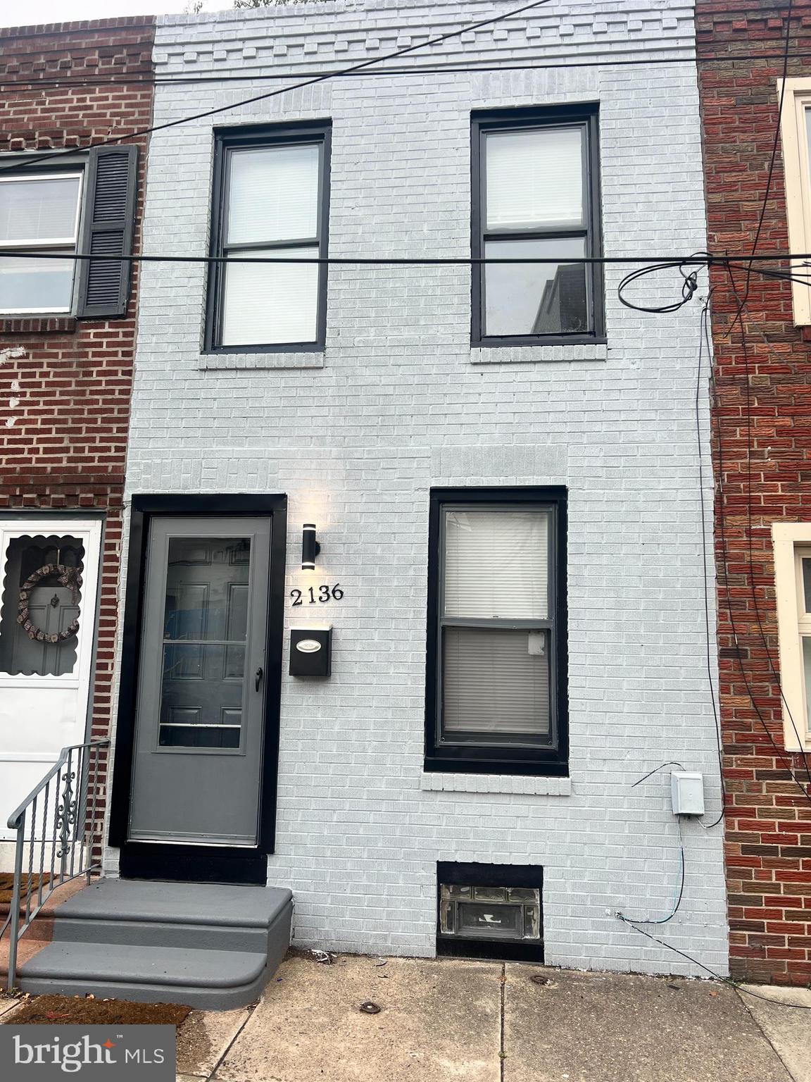 Lovely home in Fishtown Section of the city. Cross street is Trenton Avenue. This home offers a living room, dining room with kitchen that leads to backyard. Basement is clean, new water line just added from outside curb. Washer, Dryer included. 2nd floor has two bedrooms plus a spacious bathroom. This home has been virtually staged.
