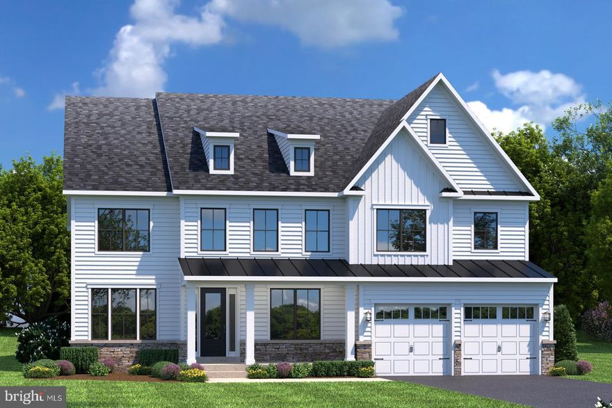 NVHomes at Two Rivers for ALL Ages. The Santorini design is a stunning 2-car garage single-family home defined by luxury design. The grand foyer is framed on either side by a formal dining room and versatile flex space. A tucked away study makes working from home easy. The gourmet kitchen includes an island and overlooks the 2-story family room and dining area. Enjoy outdoor living on the optional covered porch. Upstairs, 3 bedrooms include en-suite baths and walk-in closets. The luxury owner’s suite features 2 enormous walk-in closets and a spa-like dual vanity bath. Photos are for viewing only - taken at a model.  Contact Sales Office for more information,