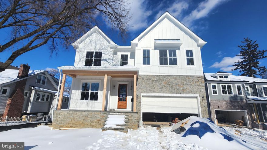 Coming Soon in Cherrydale. Professional photos coming soon. Expected delivery in the next 60 days.
Built by local builder Enhanced Homes, 3411 17th Street N is nearing completion and offers 5,392 total square feet (over 4,782 finished) on a rare 13,500-square-foot lot in one of North Arlington’s most established neighborhoods. Private walkthroughs are available prior to completion.

The main level is designed for both everyday living and entertaining, featuring formal and informal dining spaces, a large living room open to the kitchen, a dedicated office, and a screened porch overlooking the expansive rear yard. The upper level includes four bedrooms and three full bathrooms, including a Jack-and-Jill layout, a spacious laundry room, and a primary suite with generous closet space and a well-appointed bath.

The walk-out lower level offers a large recreation room, an additional bedroom and full bath, and a flexible bonus room ideal for a gym, media space, or playroom.

Ideally located in the heart of Cherrydale, just moments from neighborhood parks and trails, approximately 2.5 miles to Washington, DC, and under one mile to the Clarendon Metro. Walk zone to Arlington Science Focus School.