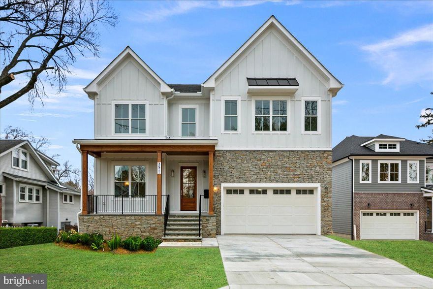 Open this Saturday and Sunday 1-4pm!
Built by local builder Enhanced Homes, 3411 17th Street N is nearing completion and offers 5,392 total square feet (over 4,782 finished) on a rare 13,500-square-foot lot in one of North Arlington’s most established neighborhoods.

The main level features wide-plank hardwood floors, detailed millwork, and an open layout designed for everyday living and entertaining. The spacious family room with fireplace flows into a chef’s kitchen with an oversized island, custom cabinetry, quartz countertops, high-end appliances, walk-in pantry, and butler’s pantry connecting to the formal dining room. A dedicated office and screened porch overlooking the expansive rear yard complete the level.

Upstairs includes four bedrooms and three full baths, including a Jack-and-Jill layout. The primary suite offers dual walk-in closets and a spa-inspired bath with soaking tub, oversized shower, and dual vanities. A generously sized laundry room adds convenience.

The walk-out lower level provides a large recreation room, an additional bedroom and full bath, and a flexible bonus room ideal for a gym, media space, or playroom.

Ideally located in the heart of Cherrydale, just moments from parks and trails, approximately 2.5 miles to Washington, DC, under one mile to the Clarendon Metro, and walk-zoned to Arlington Science Focus School. Builder Warranty included.

Landscaping is scheduled for installation over the next few weeks; select images have been digitally enhanced to illustrate the intended finished presentation. Certificate of Occupancy is anticipated by the end of April.