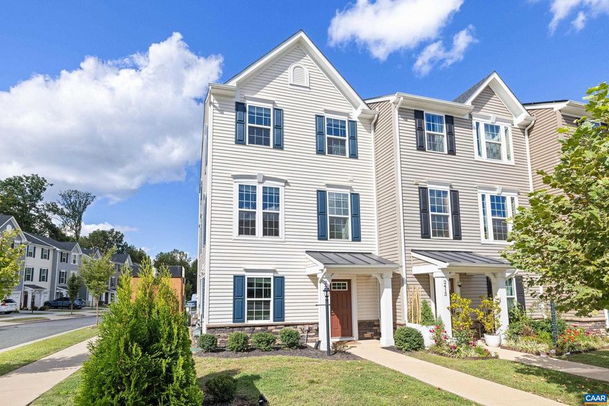 You do not want to miss this 2023-built, end-unit townhouse that offers 4 bedrooms, 3.5 bathrooms, a spacious 2-car garage, and over 2,070 sq. ft. of living space, this home truly checks all the boxes. The bright and open kitchen, dining, and living room layout is ideal for both daily living and entertaining! Step out onto the back deck to enjoy morning coffee or evening gatherings in your own outdoor space. Upstairs, the primary bedroom with an attached bathroom provides a quiet retreat with 2 additional bedrooms. A 4th bedroom downstairs offers room for an office or guest space! The location couldn?t be more convenient! Just a couple of minutes to the airport and Target, and less than 20 minutes to UVA and the Downtown Mall. Shopping, dining, and everyday essentials are right at your fingertips!! OPEN HOUSE SATURDAY Sept 20: 1pm-3pm,Granite Counter