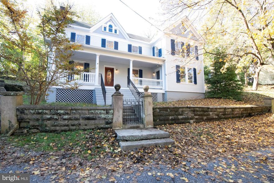 This welcoming Circa 1870 Colonial in Historic Harpers Ferry is meticulously renovated and restored with updated infrastructure and finishes while maintaining the architectural details and integrity.  Original molding, hardwood floors and staircase are showcased. The house offers spacious living space with a well designed  kitchen featuring granite countertops, stainless steel appliances and ample cabinetry. Adjacent to the kitchen is a generous laundry room, pantry area with restored built in cabinets.  Bathroom finishes include marble, travertine and tile, The house is located in the Historic District within walking distance to the Marc Train for commuting to Maryland, Virginia and DC. Wonderful opportunity to rent a beautifully restored home just outside the Harpers Ferry National Park and located between the Potomac and Shenandoah Rivers. Walk to shops, restaurants and the National Park. Come home to the lovely town of Harpers Ferry and enjoy all the area has to offer from hiking, bicycling, rafting and kayaking  on the river, to exploring the history, arts and entertainment of the Eastern Panhandle.  Don't miss this opportunity!  No Pets and No Smoking on premises. Renters Insurance required at Lease signing