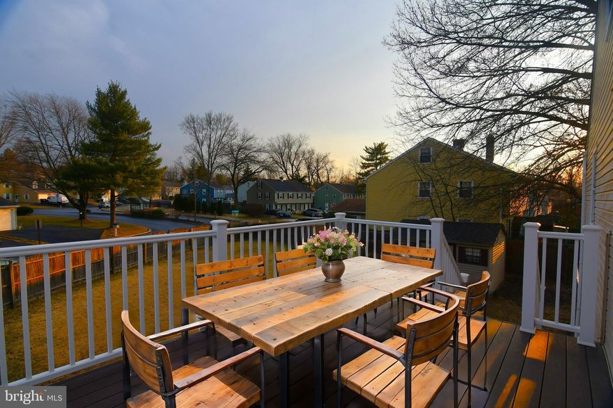 "Fabulous Setting!" Spacious 2 bedroom "2nd floor" unit located on a "no outlet" street in the quiet neighborhood setting of Autumn Woods Development.  Fresh paint & new carpeting. Fantastic living space seen in this Great Room accented with fireplace & ceiling fan. Eat-In Kitchen equipped with ample counter space & cabinetry, new stove & microwave & a breakfast bar. Spacious bedrooms. Private laundry area. Huge attic space. Large Rear Deck overlooking big rear "fenced-in" yard. Storage shed. Driveway parking for 2 cars. It's a great place to call "HOME"!