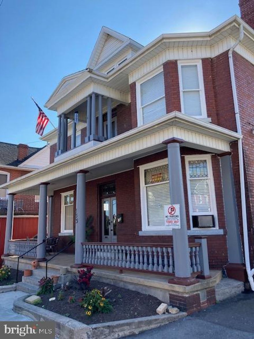 Owner covers the utilities!  Adjusted price.  Brand new apartment in beautiful historic house with oak doors, deep porch, high ceilings and foyer.  The apartment has plank flooring and ceramic in the kitchen and bathroom.  All new fixtures in the kitchen and bath.  Electric fireplace in LR .  Located on Virginia Avenue in the business section so there is parking right in front of the building.  Owner covers gas, trash and water; tenant pays electricity for the house.  Antique original woodwork.  New LED recessed lights and some on dimmers.  Requirements: NON-smokers ONLY (no vaping, intending to quit, smoking outside) Only people who don't smoke anything, anytime, anywhere.  No pets.  Credit score of 625 or higher.  Income of $32,000 or more.  Good rental history.  No bankruptcies.  Clean criminal record.  Two people MAX.  Come and see this newly created apartment with old world charm.