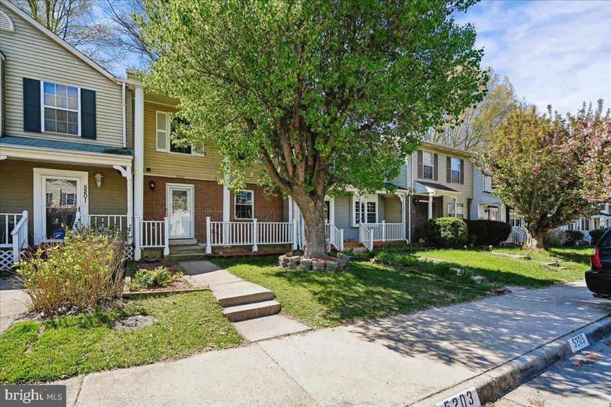 Very nice townhome in a great location with 3 bedrooms and 2 full baths plus a powder room.... Extensive updates make this home a great value.... Park in your 2 assigned spaces at the front walk and the covered front Porch brings you into the Main Level entry Foyer.... This level features a roomy Kitchen with stainless steel appliances and Granite counters, Dining Room with a built-in service cabinet , Living Room with ceiling fan and French Doors leading to the fully fenced back yard with a large  slatestone Patio and storage shed.... There is also an updated Powder Room plus a Laundry alcove.... The Kitchen, Powder Room and Foyer all have marble tile flooring and the Dining Room and Living Room feature real Hardwood floors.... The Upper Level has the Primary Bedroom and very spacious Primary Bath with updated walk-in Shower and separate soaking tub.... There are two more bedrooms and an updated Hall Bath.... All three bedrooms have ceiling fans and real hardwood floors.... The interior is freshly painted.... Updates include HVAC with gas furnace, tilt-in windows and exterior doors, roof shingles, hardwood floors, bathrooms, washer & dryer, gas water heater, ceiling fans and interior lighting fixtures, front porch railing, PVC plumbing and more.... Located across from Mapledale Plaza for shopping and dining plus many other services.